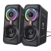 Speakers Onikuma L6 2x5W USB RGB Черни Тонколони 22216